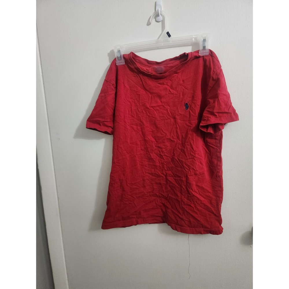 Polo Ralph Lauren Mens Red Custom Slim Fit Short Sleeve Pony Logo T-Shirt Size M